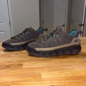 UGG Men's Charcoal and Aqua Sneakers